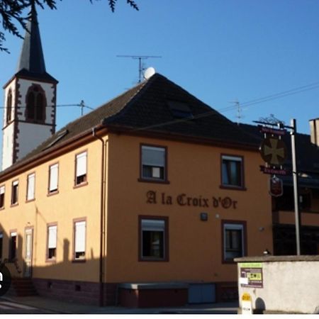 Hotel A La Croix D'Or Sessenheim エクステリア 写真