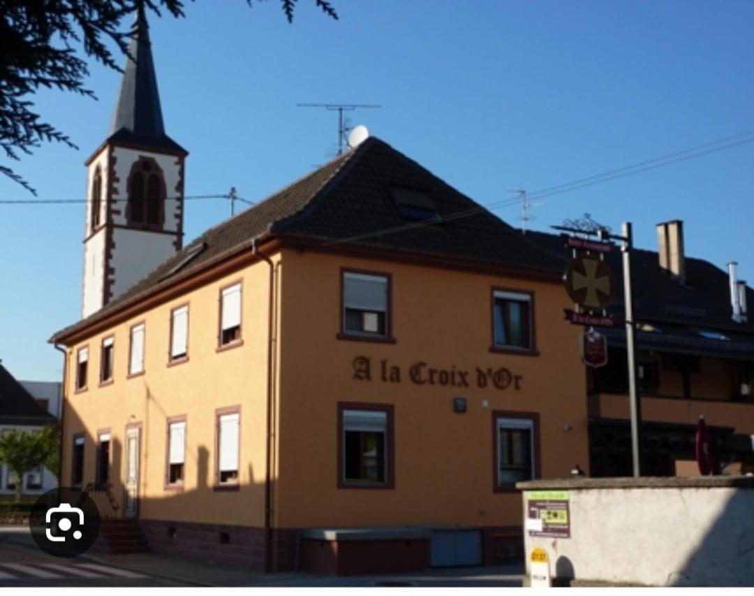 Hotel A La Croix D'Or Sessenheim エクステリア 写真