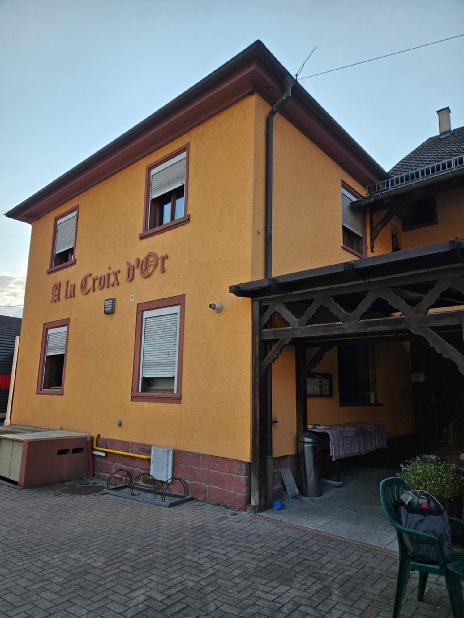 Hotel A La Croix D'Or Sessenheim エクステリア 写真